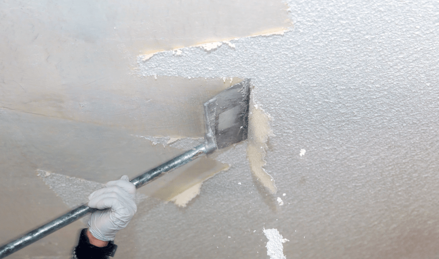 POPCORN CEILING REMOVAL